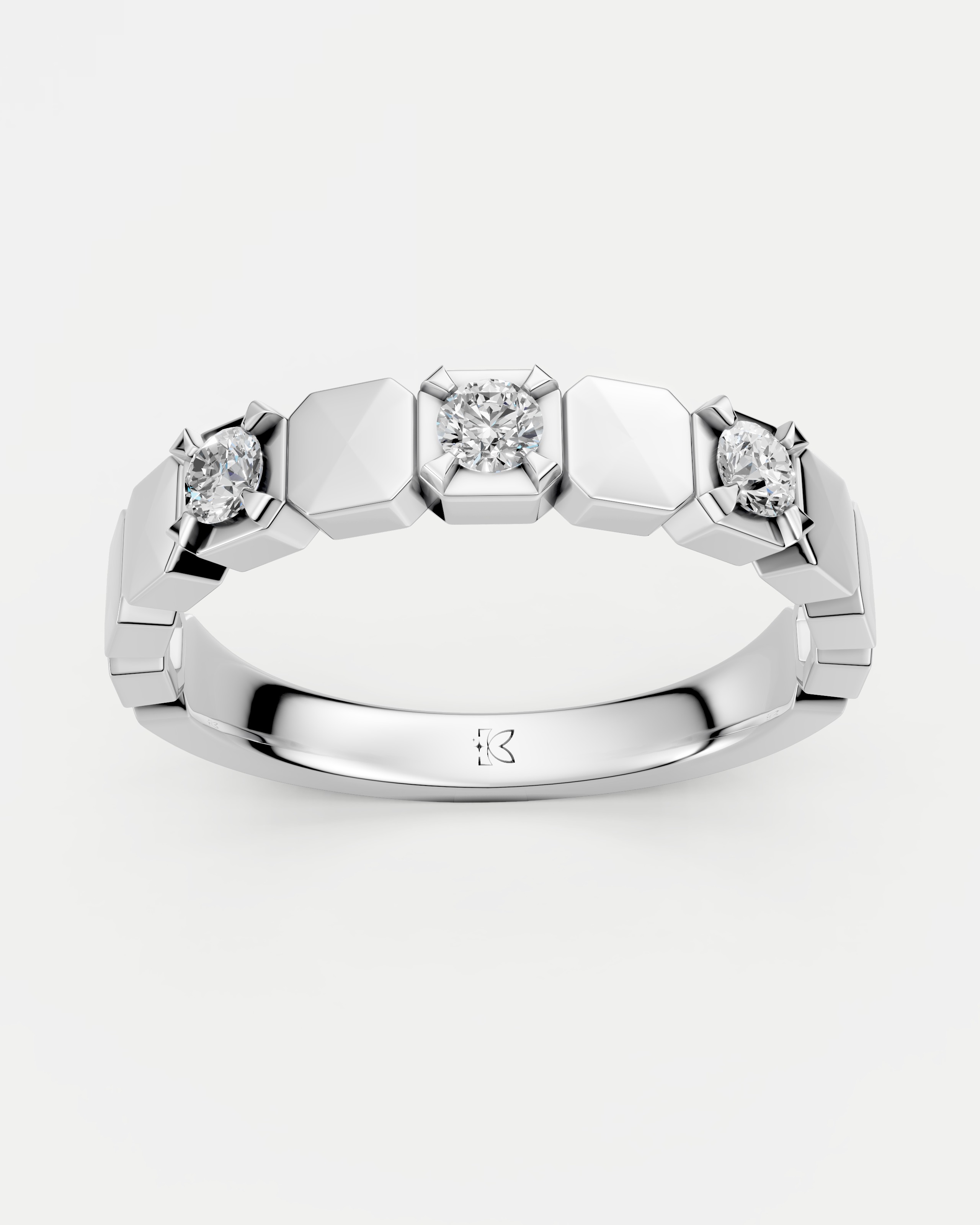 Cascade Eternity Lab Grown Diamond Couple Ring