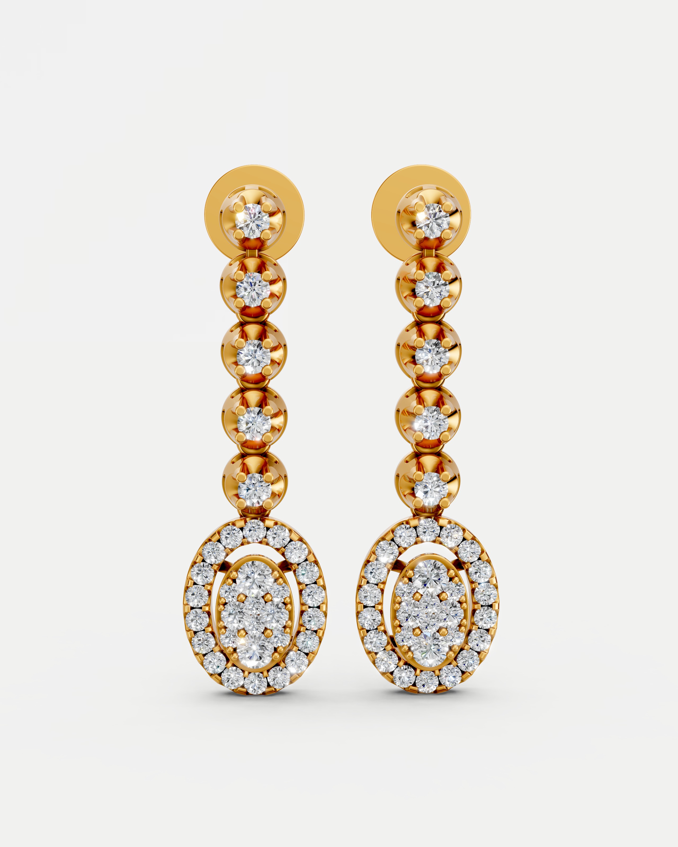 Forever Riviera Lab Grown Diamond Necklace Set Earrings