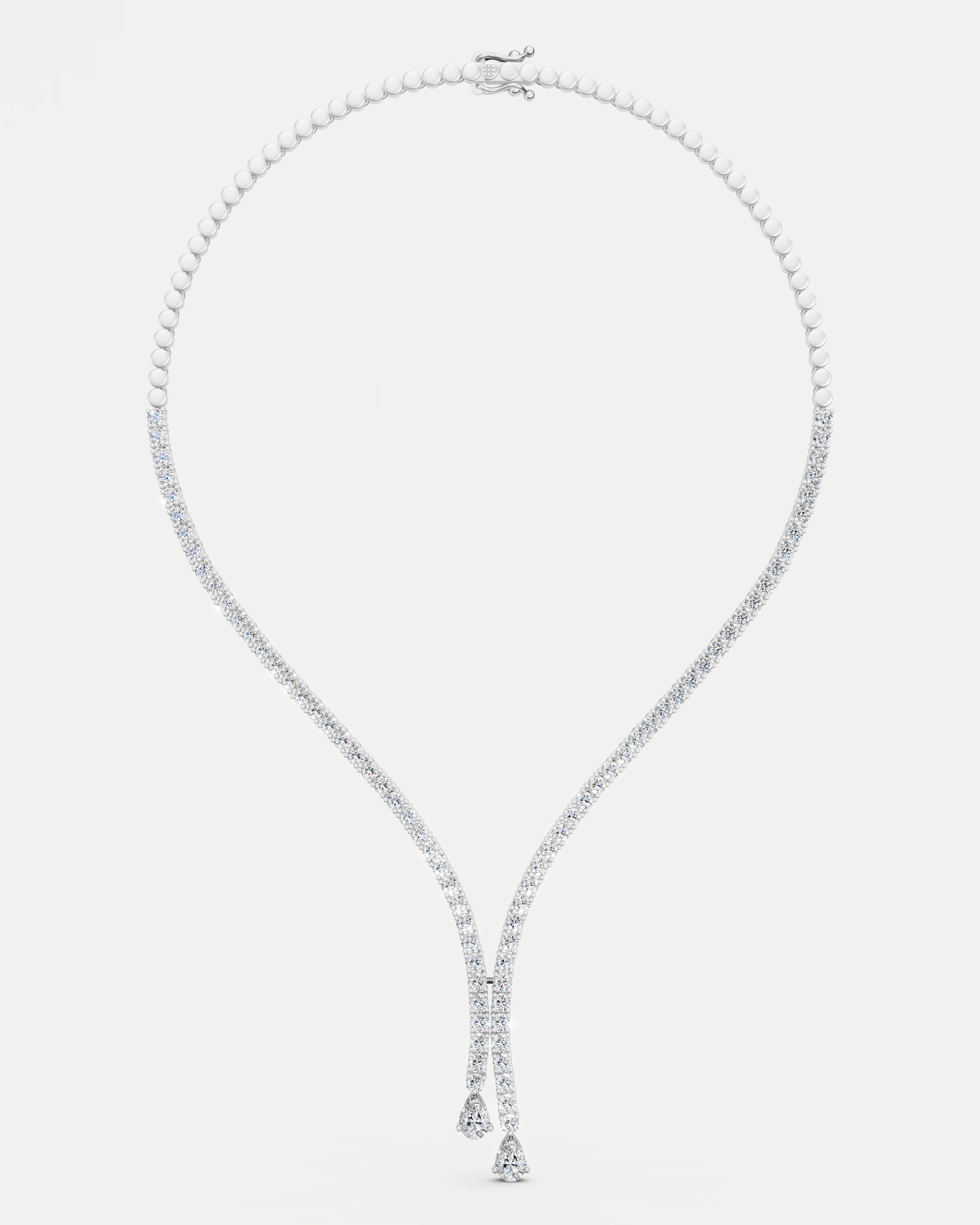 Opulence Solitaire Lab Grown Diamond Necklace Set