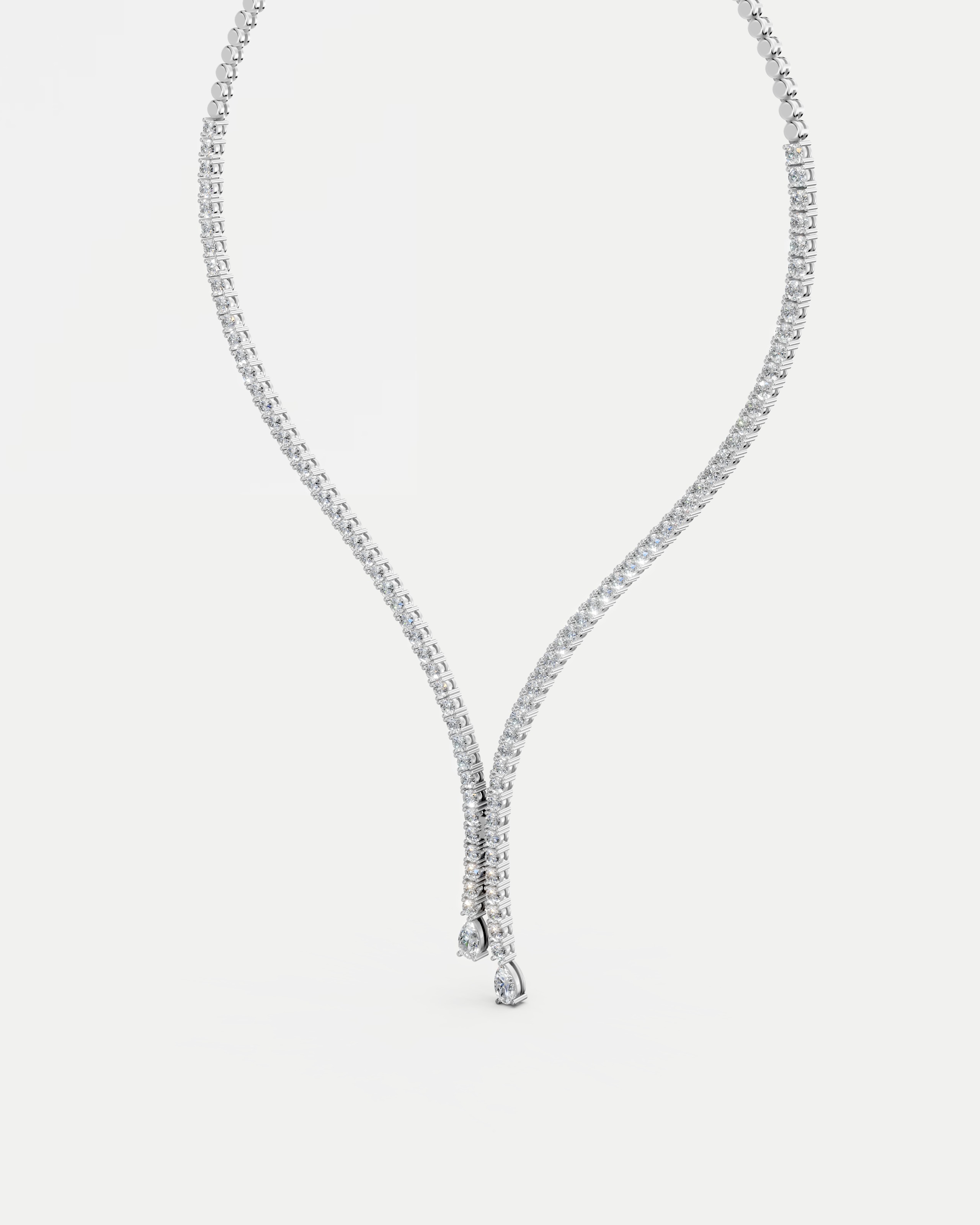 Elite Solitaire Lab Grown Diamond Necklace Set