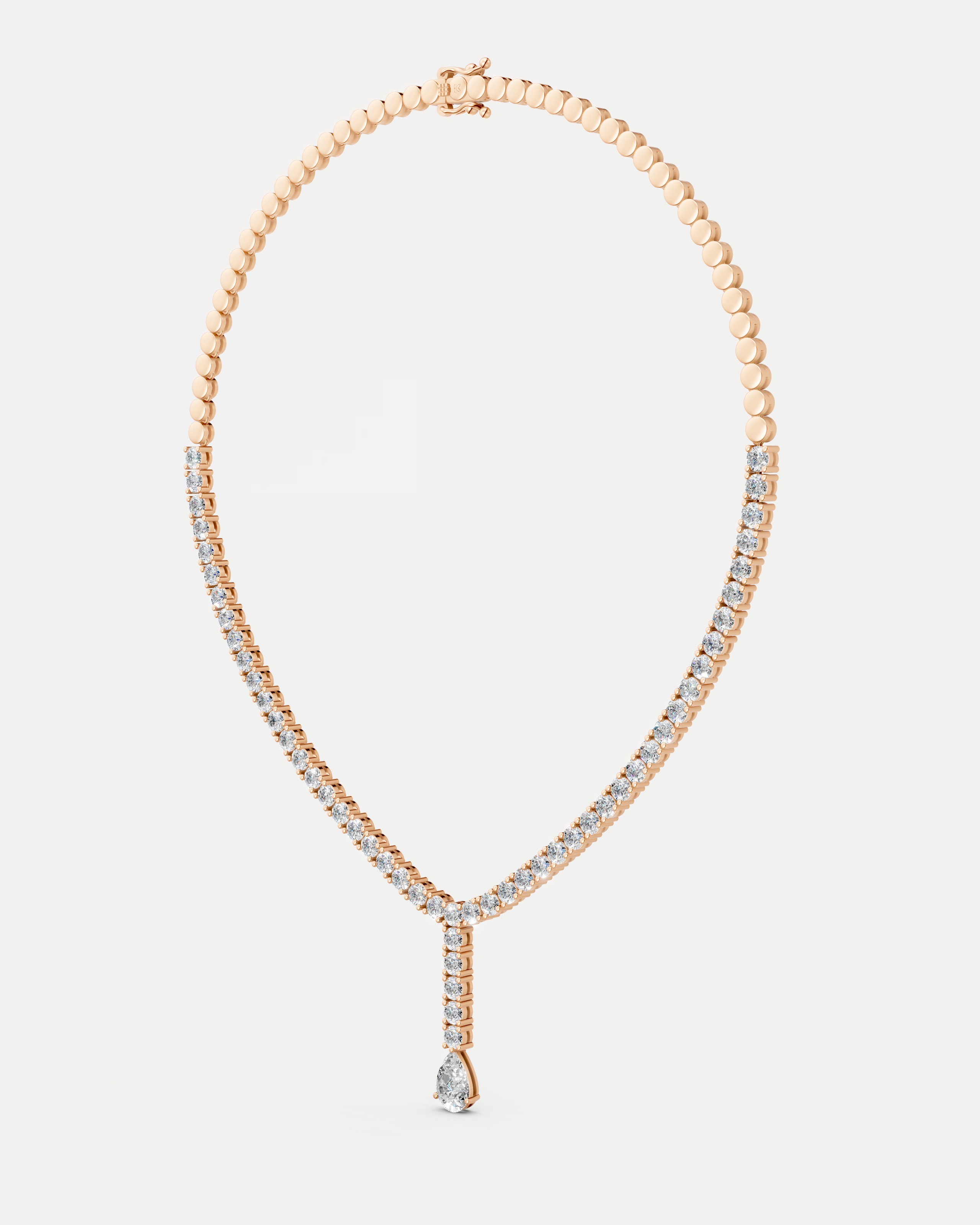 Baroness Cluster Lab Grown Diamond Necklace Set