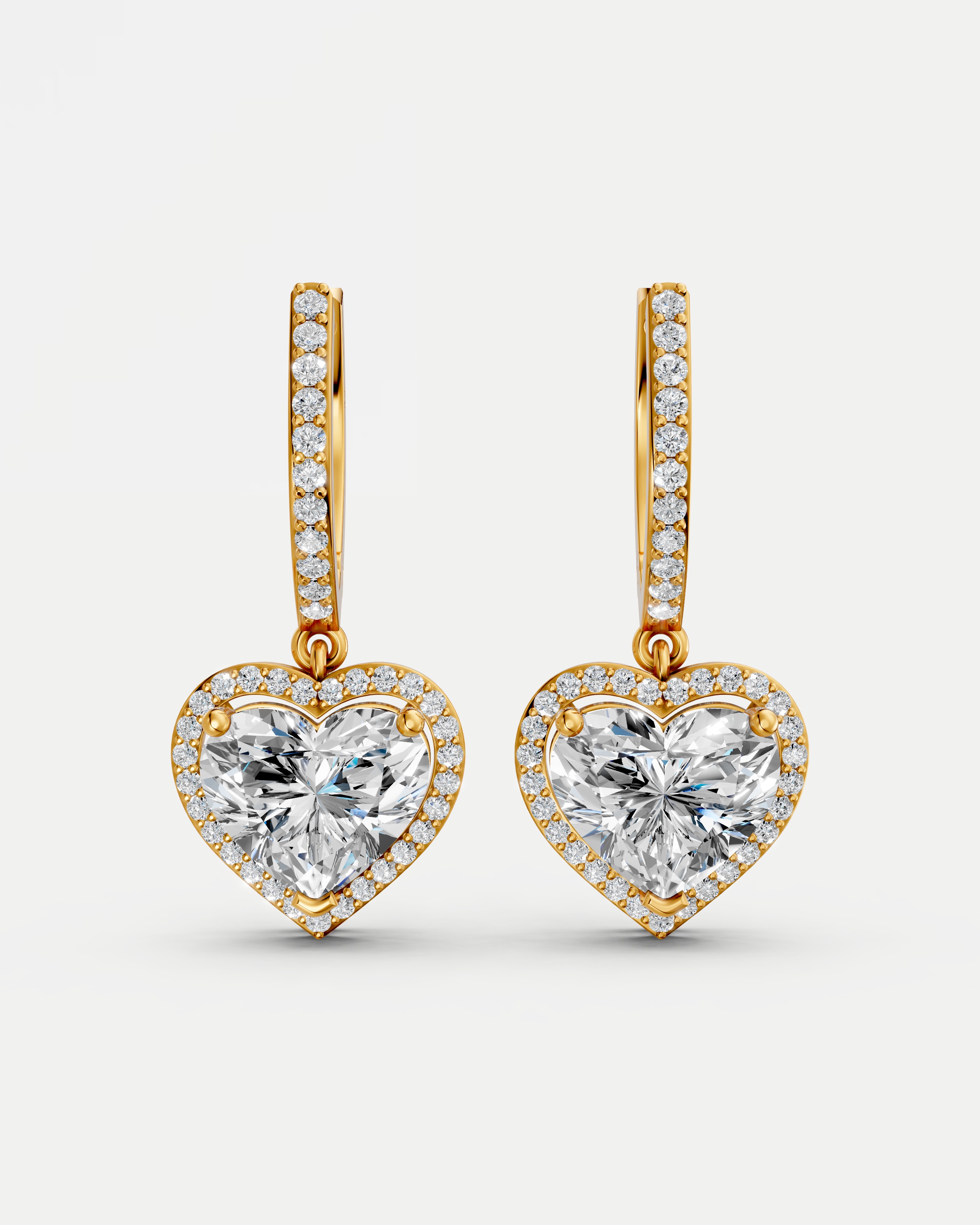 Noble Cluster Lab Grown Diamond Earrings